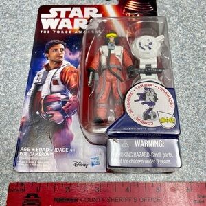 Star Wars The Force Awakens Orange and White Pilot Figure